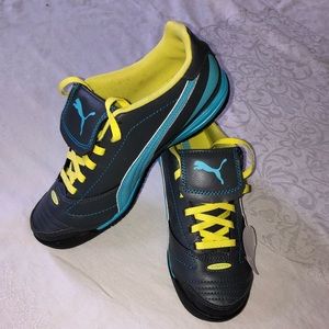 Puma Gray, Blue- Esito Final IT Wm’s Sneakers NWT